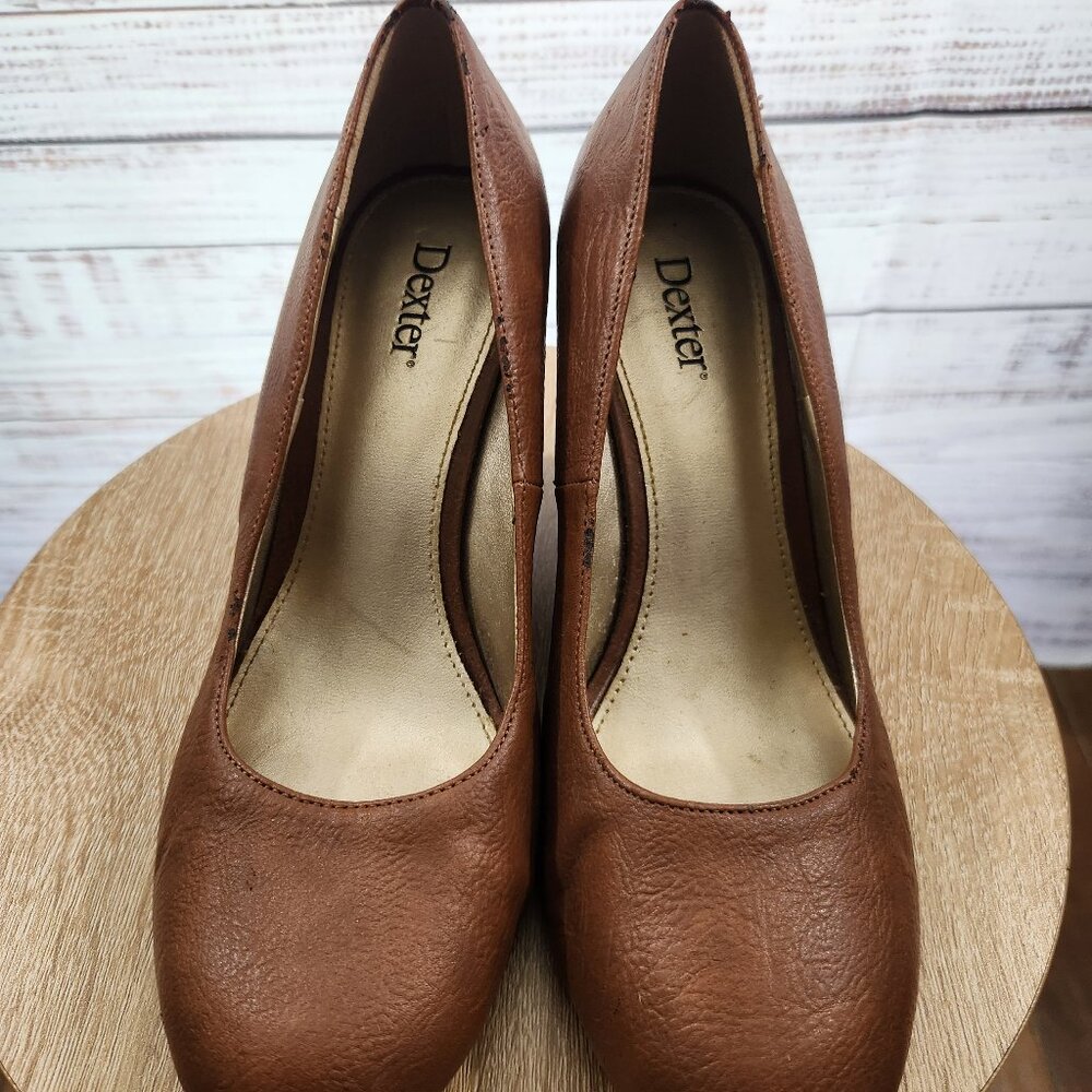 Dexter Comfort Women's Wedge Heels Brown Size 8 1/2 Shoes